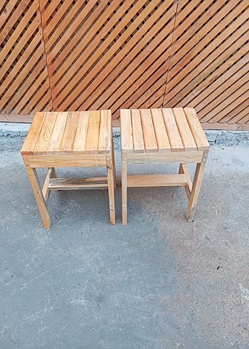 ahşap tabure - Görsel 10