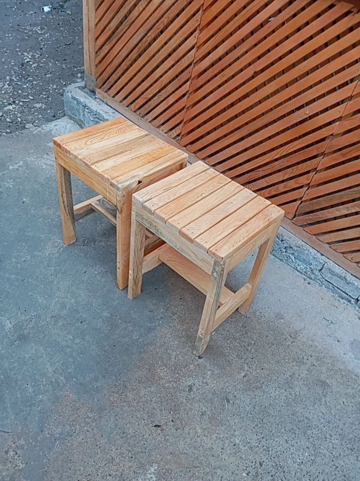 ahşap tabure - Görsel 3