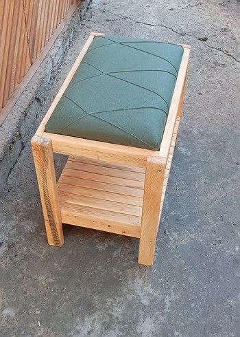 ahşap puf - Görsel 10