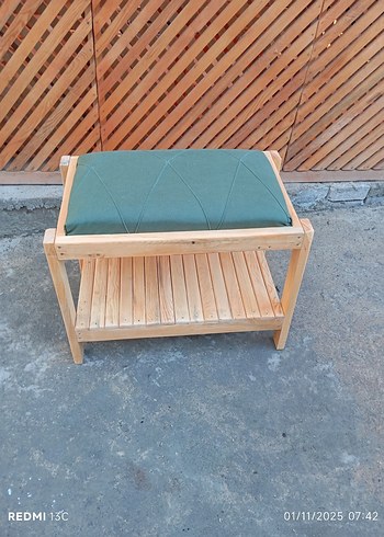 ahşap puf - Görsel 9