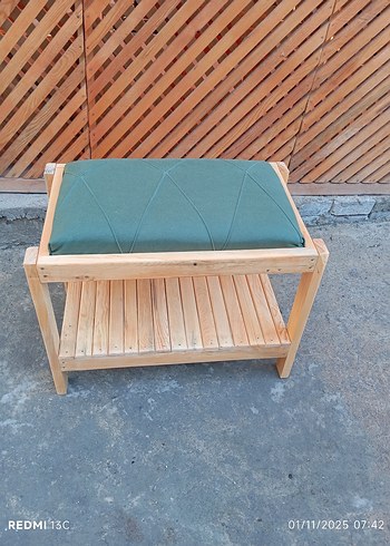 ahşap puf - Görsel 8