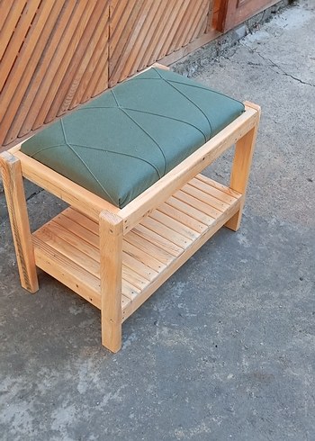 ahşap puf - Görsel 4