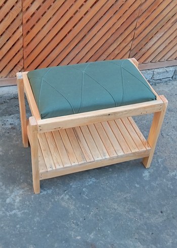 ahşap puf - Görsel 6