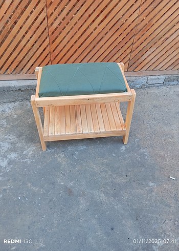 ahşap puf - Görsel 7