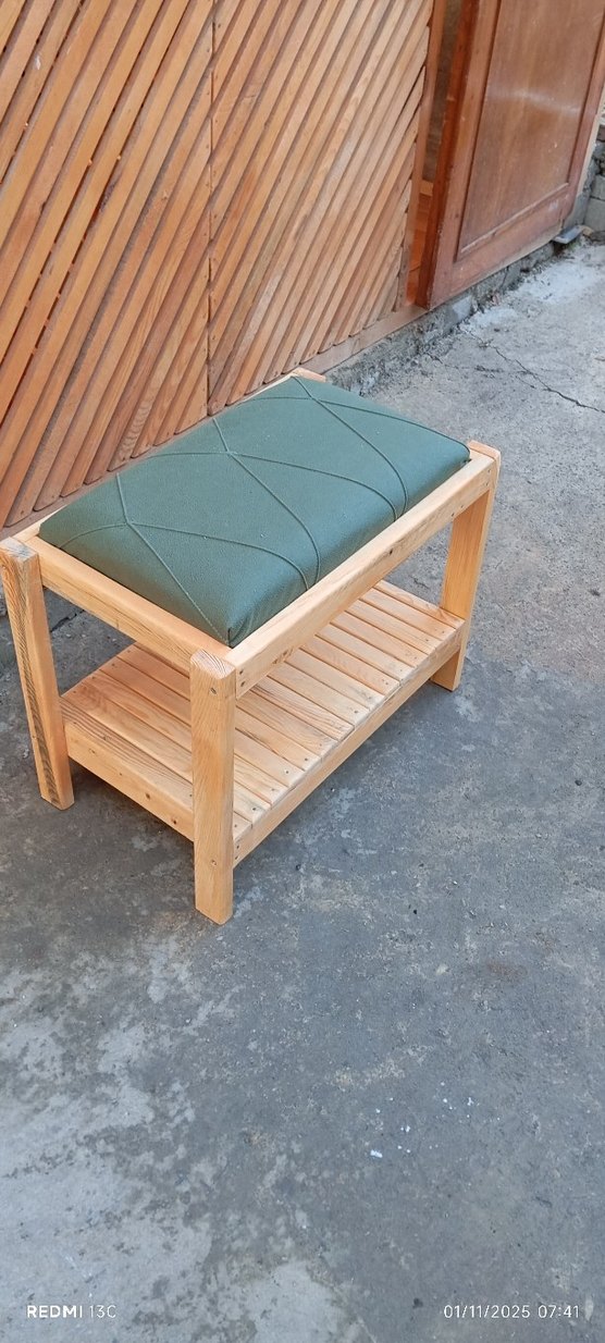 ahşap puf - Görsel 4