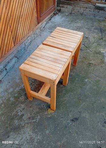 Ahşap Tabureleri - Görsel 9