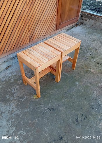 Ahşap Tabureleri - Görsel 6