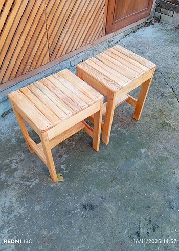 Ahşap Tabureleri - Görsel 7