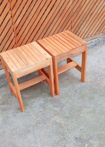 ahşap tabure - Görsel 5