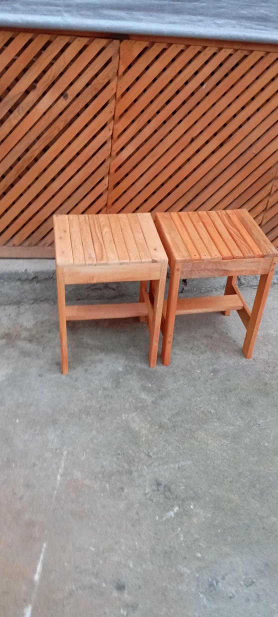 ahşap tabure - Görsel 3