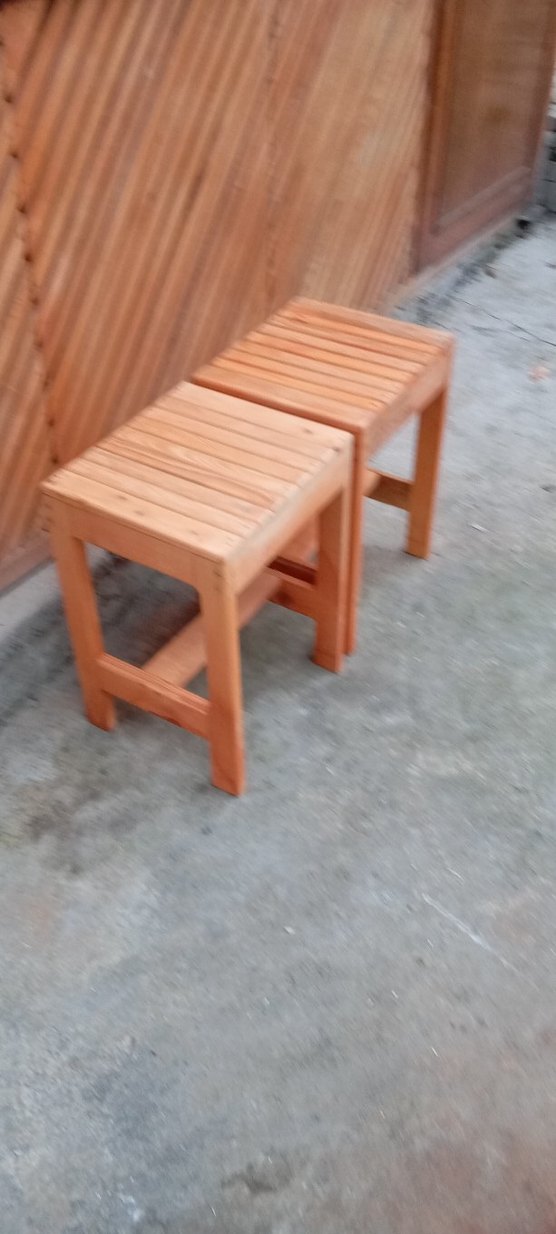 ahşap tabure - Görsel 4