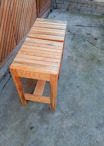 ahşap tabure - Görsel 4