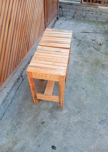 ahşap tabure - Görsel 5