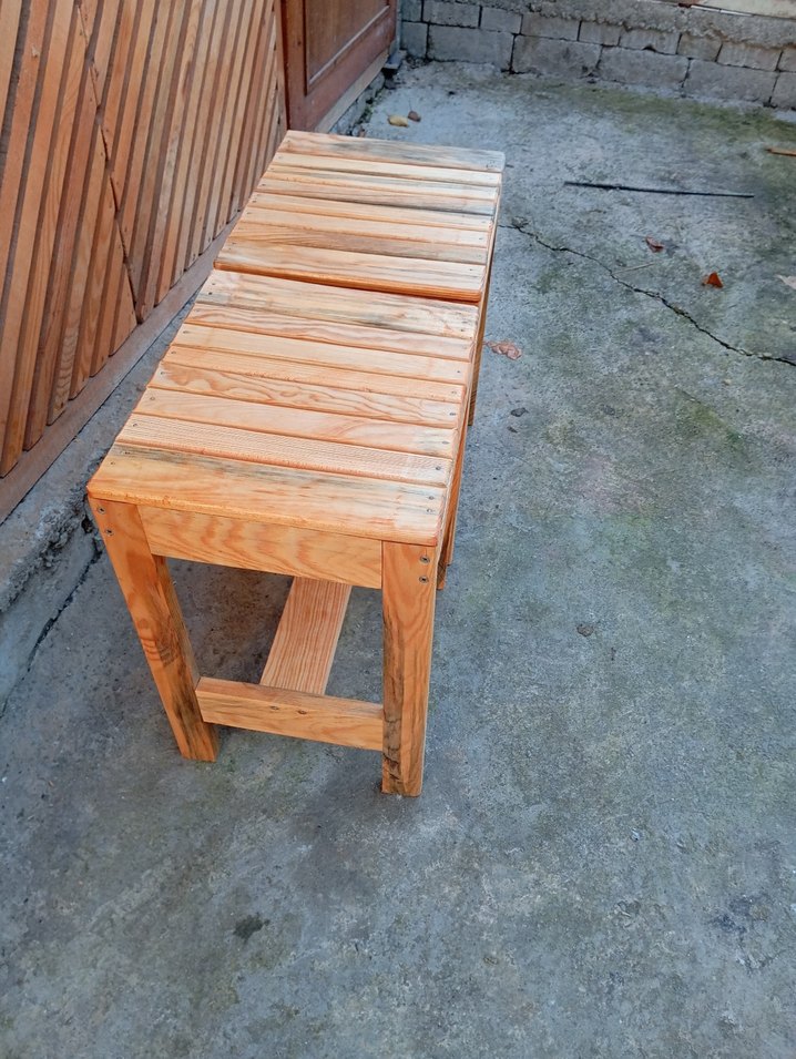 ahşap tabure - Görsel 4