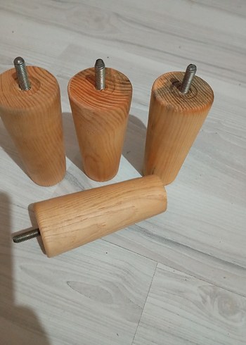 Ahşap Mobilya Ayağı Seti 4'lü - Görsel 7