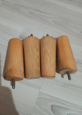 Ahşap Mobilya Ayağı Seti 4'lü - Görsel 9