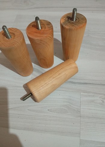 Ahşap Mobilya Ayağı Seti 4'lü - Görsel 8