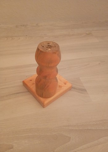 Parlak Bej Ahşap ayak - Görsel 7