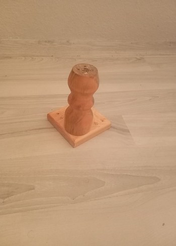 Parlak Bej Ahşap ayak - Görsel 9