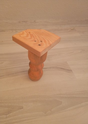 Parlak Bej Ahşap ayak - Görsel 10