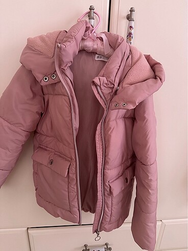 H&M kız çocuk mont 8-9 yaş