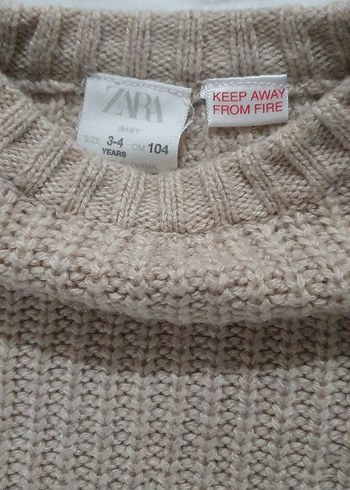 ZARA ERKEK ÇOCUK ÖRGÜ YÜN KAZAK - Görsel 4