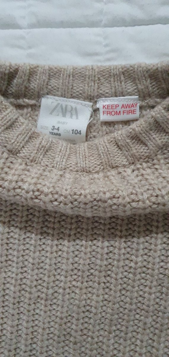 ZARA ERKEK ÇOCUK ÖRGÜ YÜN KAZAK - Görsel 4