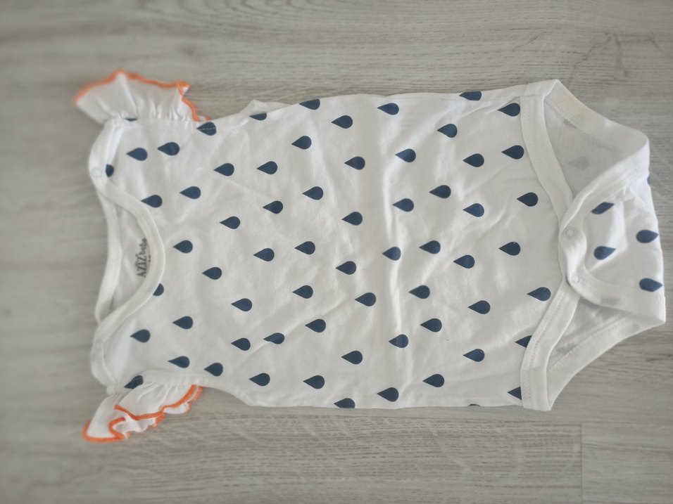 Fırfırlı Kolsuz Bebek Kız Çıtçıtlı Body - Görsel 2