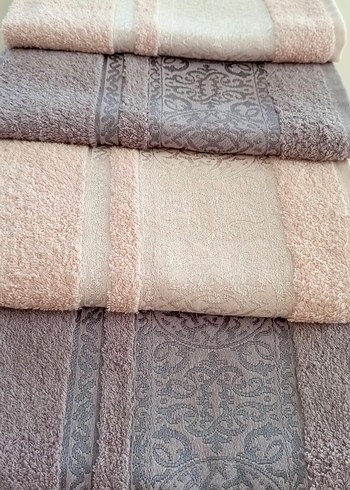 Diğer Nakışlı Bohem Tarzı Pastel El Yüz Havlu Seti 4 adet fiyatıdır