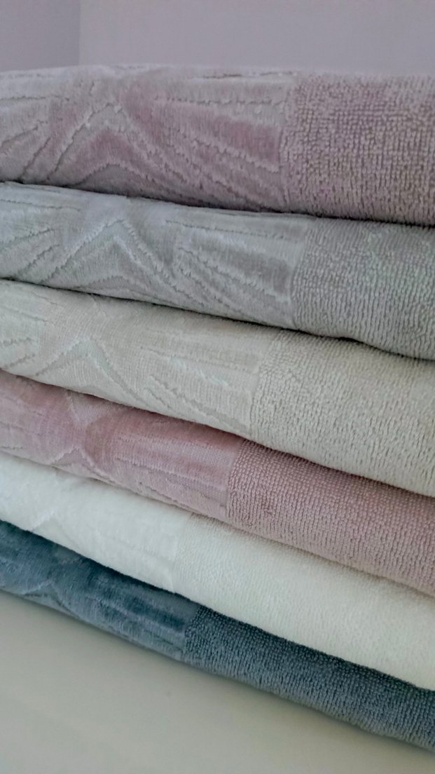 Pastel Gri Modern Klasik Havlar 6 adet fiyatıdır - Görsel 3