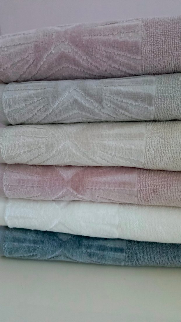 Pastel Gri Modern Klasik Havlar 6 adet fiyatıdır - Görsel 2