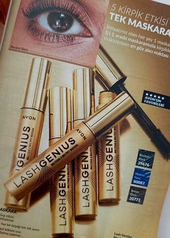 Avon Lash Genius Altın Maskara - Görsel 2