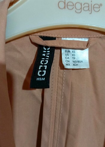 Bej Midi Kadın Trençkot - Görsel 4