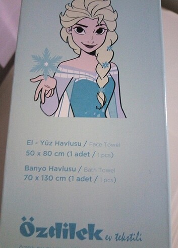 Beden Özdilek Disney frozen çocuk banyo seti