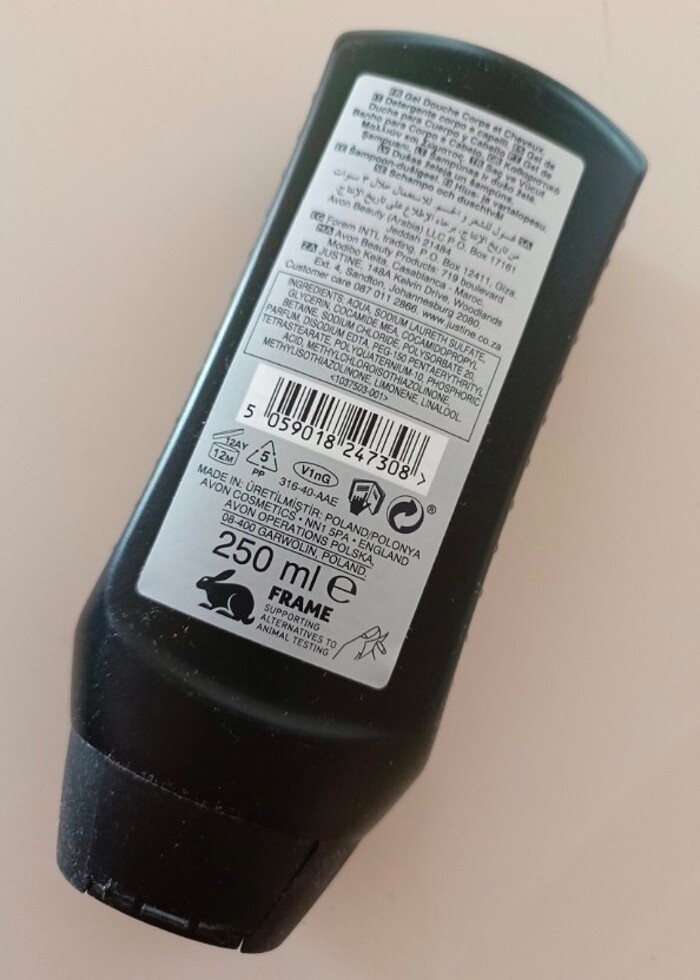 Erkek saç ve vücut şampuanı - Görsel 2