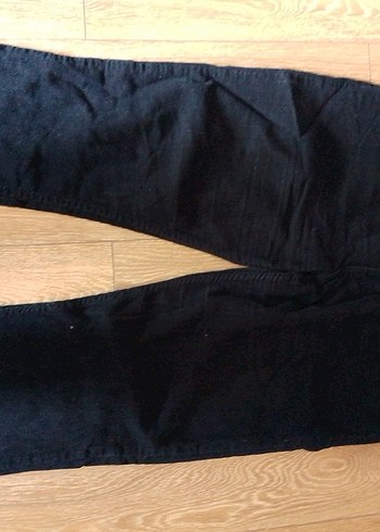 Diğer Kadın Siyah Kemerli Skinny Denim Pantolon