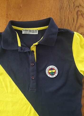 s Beden Fenerbahçe Polo Yaka Taraftar Tişört