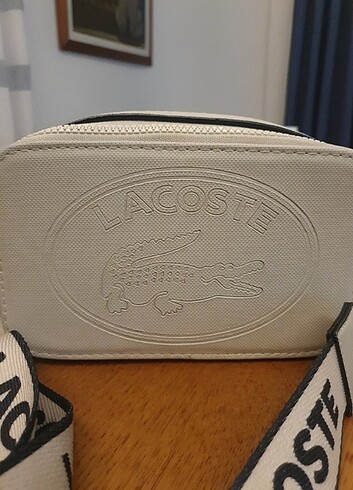 Beden ten rengi Renk Lacoste Krem Çanta