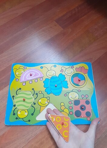 Eğitici ahşap yapboz 