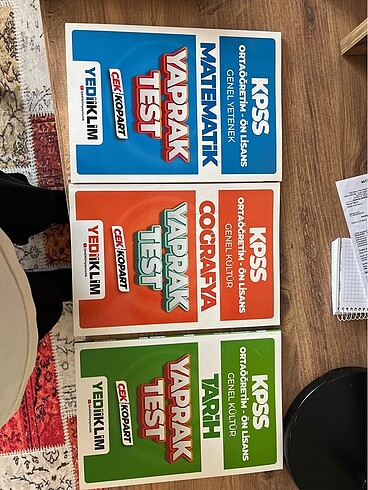Yediiklim yaprak test set