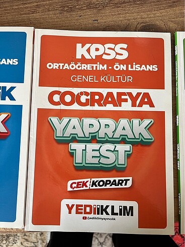 Beden Yediiklim yaprak test set