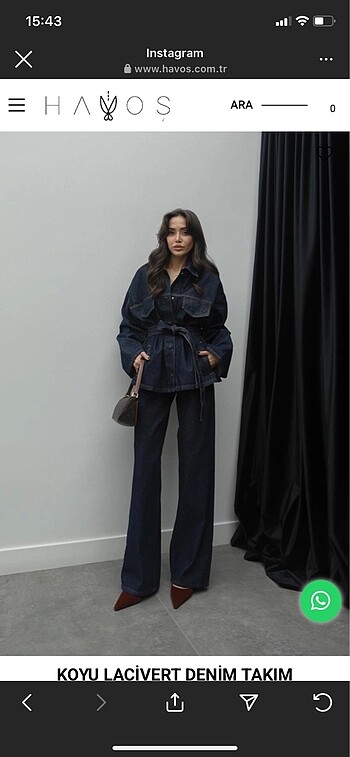 denim takım