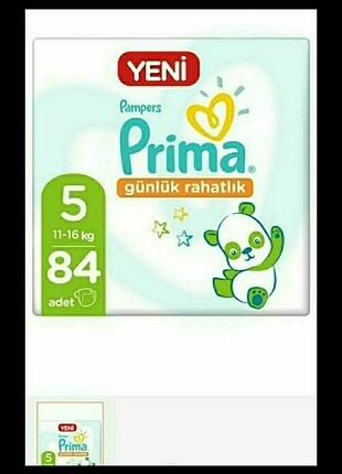 prima 5 numara 84 adet bebek bezi