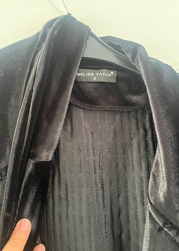 Diğer Kürk Detaylı Siyah Gotik Kadın Kaban