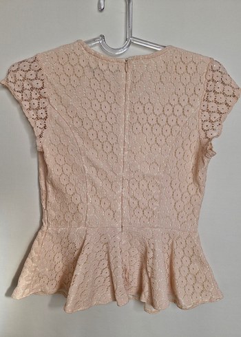 Açık Pembe Midi Dantel Detaylı Kadın Takım - Görsel 8