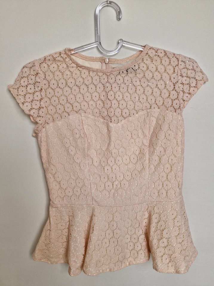 Açık Pembe Midi Dantel Detaylı Kadın Takım - Görsel 2