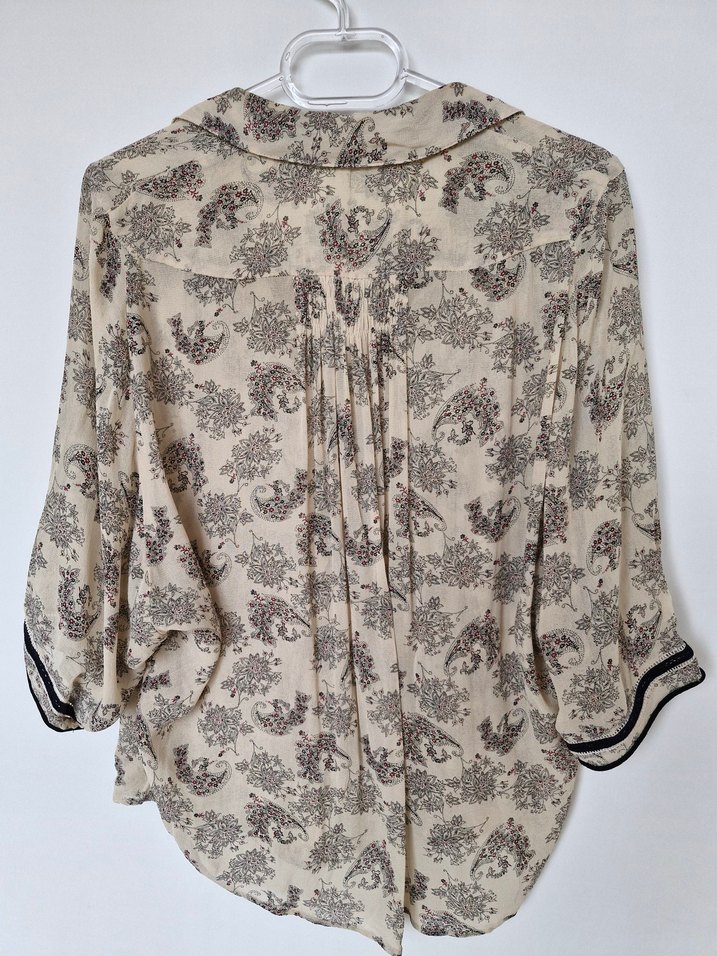 Desenli Kadın Gömlek - Görsel 2