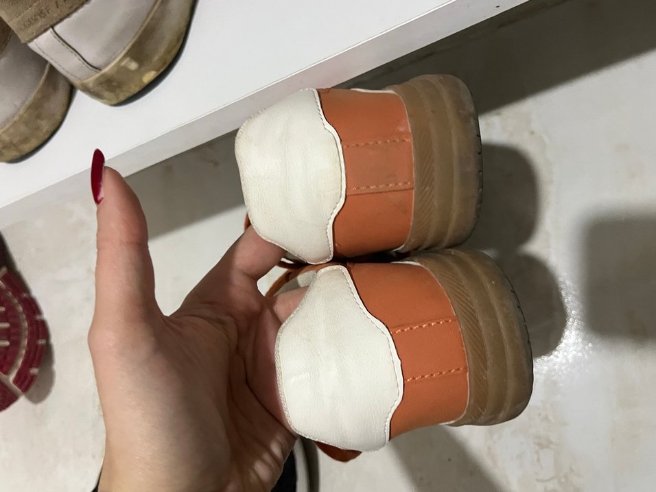 Turuncu bershka ayakkabı - Görsel 3