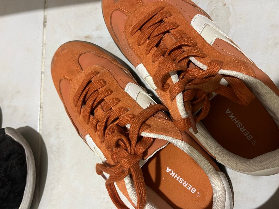 Turuncu bershka ayakkabı - Görsel 5