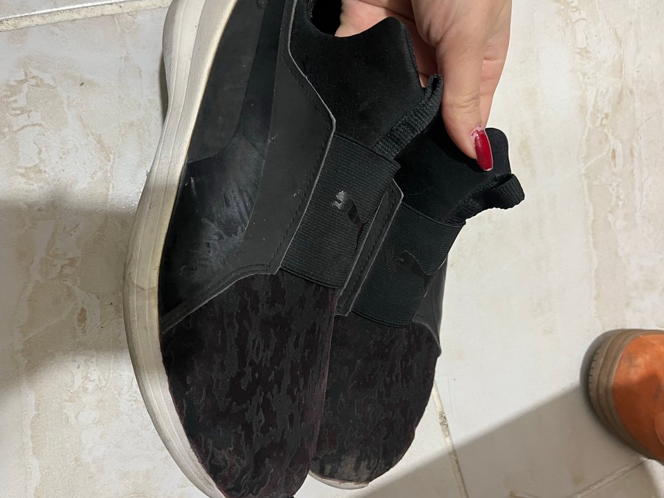 Siyah Kadın Spor Ayakkabı - Görsel 3